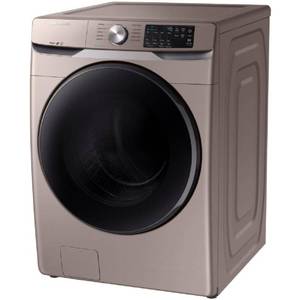 lot 428 image: Samsung  Front-Load Washer Model WF45R6100AC 4.5-cu ft (Scratch & Dent, Not Tested, May Need Repairs)