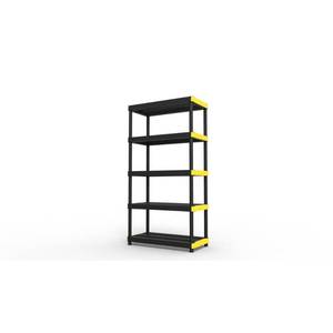 lot 424 image: HDX 5-Tier Shelving Unit Model 241592
