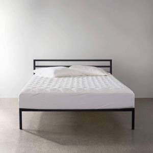 lot 436 image: Amazon Basics Modern Metal King Size Platform Bed Frame with Headboard