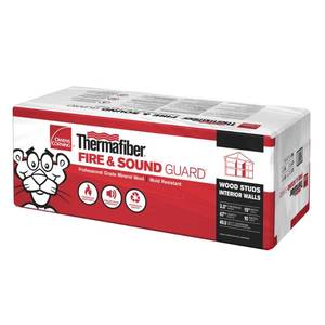 lot 419 image: Pallet Of Two Thermafiber Fire And Sound Guard Mineral Wool Insulation Batts Model SG-25-P3--15--47--221