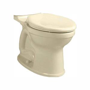 lot 350 image: American Standard Champion 4 High Efficiency Tall Height Elongated Toilet Bowl Only in Bone