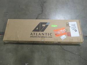 lot 463 image: Atlantic Standard Mattress Support Wooden Bunkie BoardSlats, Twin XL, Beige.