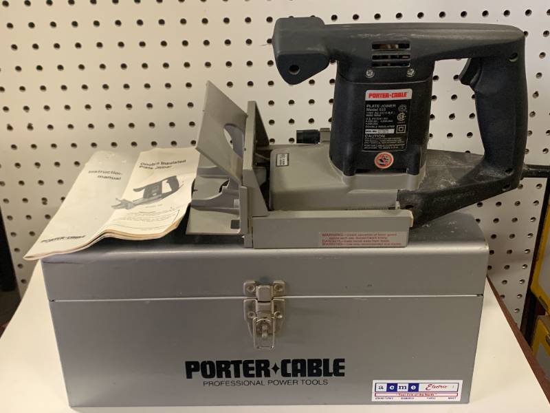 Porter cable plate on sale joiner 555