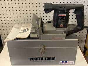 lot 12 image: Porter Cable Model 555 Plate Joiner Works Great