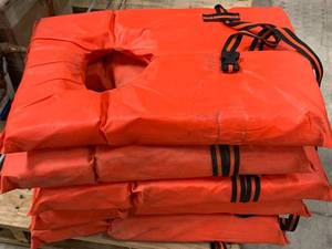 lot 28 image: 5 Pack Type Two Life Jackets