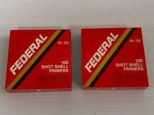 lot 44 image: 200 Fed200 Federal Shot Shell Primers No.209 (No Ship)