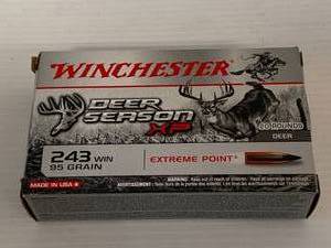 lot 49 image: 20 Rounds .243 Win Ammo Ammunition
