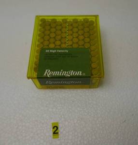 Remington 22 Long rifle box of 100