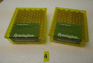 Remington 22 Long rifle - 2 boxes of 100