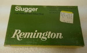 5 Remington 12 ga  Slugger 1 oz Hollow Point Rifled Slug