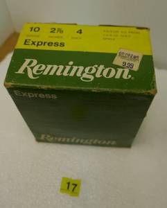 Remington Express 10 gauge - 2-78 4 shot extra long range - Box of 25