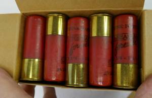 Winchester SuperX long range - 12 ga  2-34 6 shot - box of 25 - Pheasants Forever program - stamped on the shells