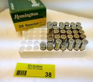 Remington 38 Special - partial box of 28 shells, others are spent