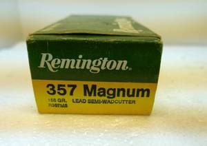 Remington 357 Magnum Semi-Wadcutter - box of 50