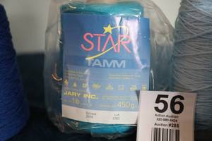 lot 56 image: Five Skeins Of Miscellaneous Blues--Star Tamm