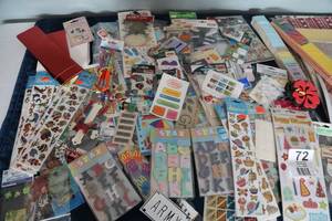 lot 72 image: Scrapbooking Supplies