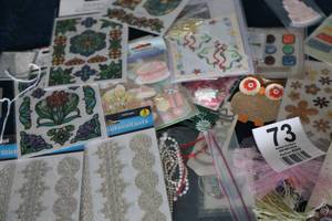 lot 73 image: Scrapbooking Supplies