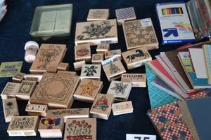 lot 75 image: Stamping Blocks, Etc.