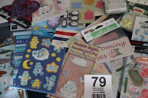 lot 79 image: Scrapbooking Supplies