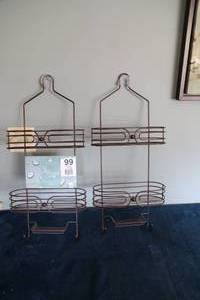 lot 99 image: Wire Three Tier Shower Caddy