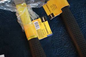 lot 130 image: Five New Claw Hammers--16 Oz.