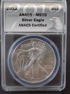 2012  Silver Eagle Dollar