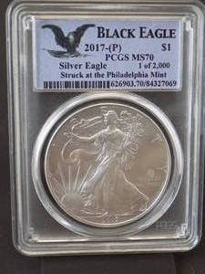 2017 p Silver Eagle Dollar
