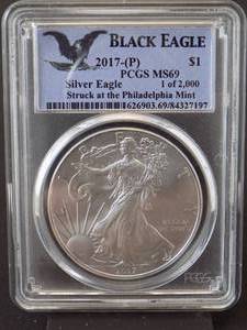 2017 p Silver Eagle Dollar
