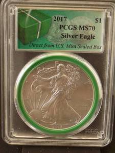 2017 Silver Eagle Dollar