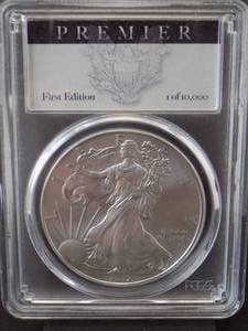 2017 Silver Eagle Dollar First Edition