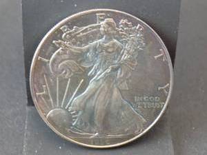 1996 1 oz Fine Silver