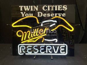 lot 78 image: Miller Reserve Twin Cities, MN neon sign