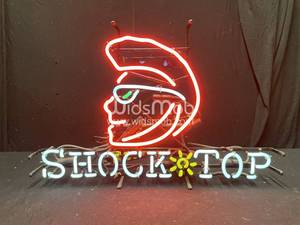 lot 79 image: Shock Top neon