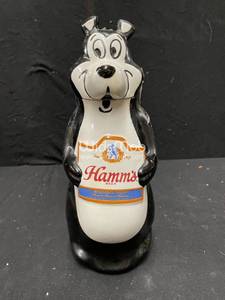 lot 85 image: 1972 Hamms Beer Ceramarte ceramic decanter