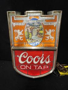 lot 115 image: Coors on Tap light up