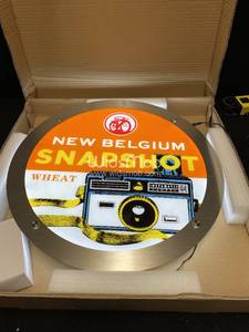 lot 107 image: New Belgium Snapshot LED - NIB New in Box
