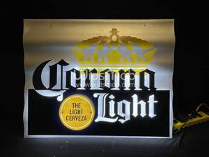 lot 109 image: Corona Logo LED, NIB New in Box