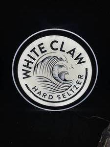 lot 123 image: White Claw Hard Seltzer LED sign, NIB, New in Box