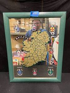 lot 170 image: Baileys Irish Cream mirror