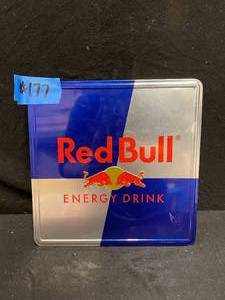 lot 177 image: Red Bull Energy Drink tin tacker