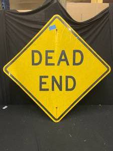 lot 206 image: Dead End street sign