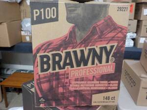 4 boxes Brawny professional cleanin...