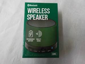 Bluetooth wireless speaker...