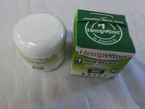 Hempvana 4oz jar pain relief cream...