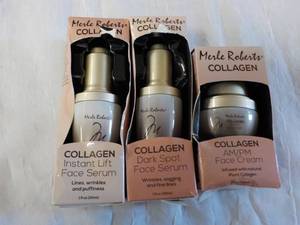 Merle Roberts Collagen products...