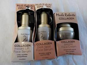 Merle Roberts Collagen products...