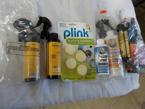 kitchen cleaning products...
