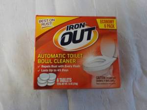 iron out automatic toilet bowl clea...