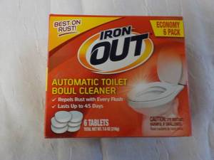 iron out automatic toilet bowl clea...