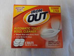 iron out automatic toilet bowl clea...